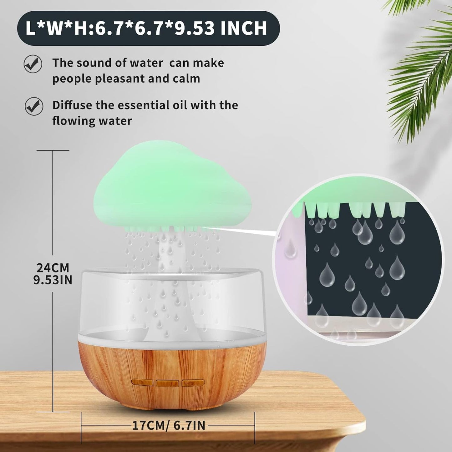 Cloudella - Mushroom Rain Cloud Humidifier