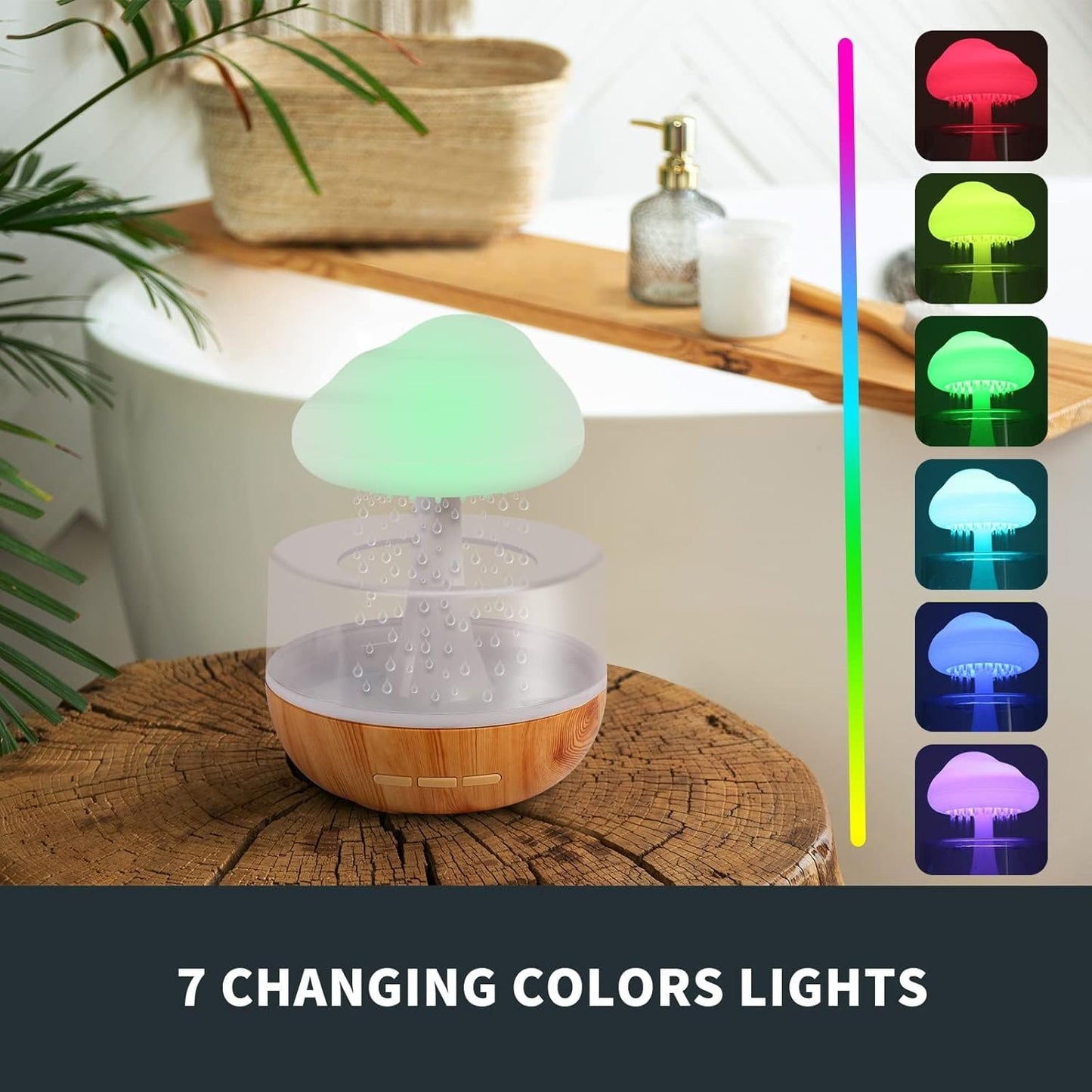 Cloudella - Mushroom Rain Cloud Humidifier