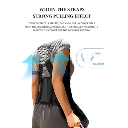 Vinebrace - Back Brace Posture Corrector for Women and Men with Natural Curve Correction Tech