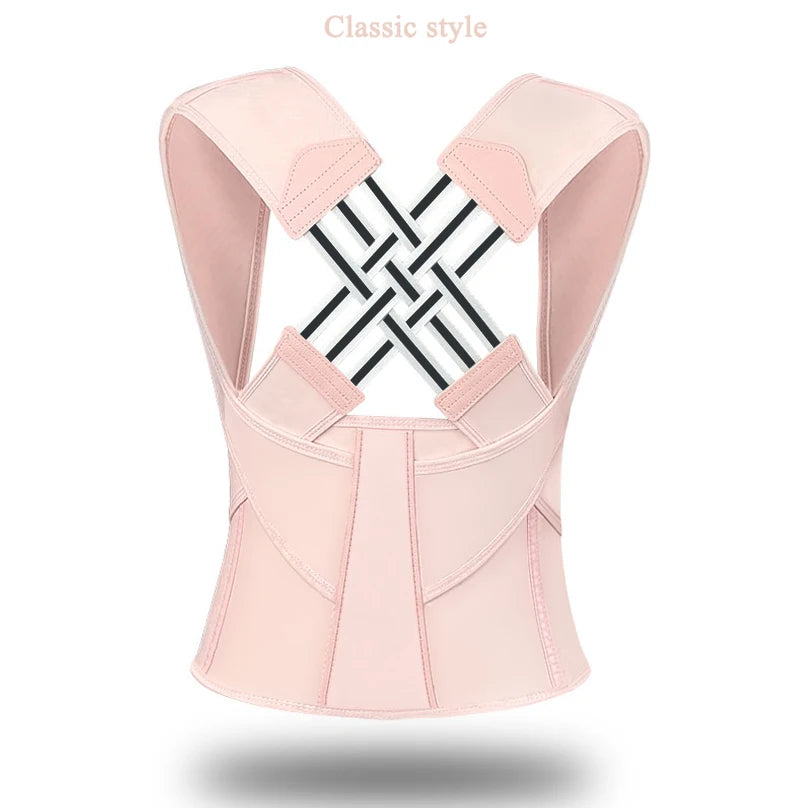 Vinebrace - Back Brace Posture Corrector for Women and Men with Natural Curve Correction Tech