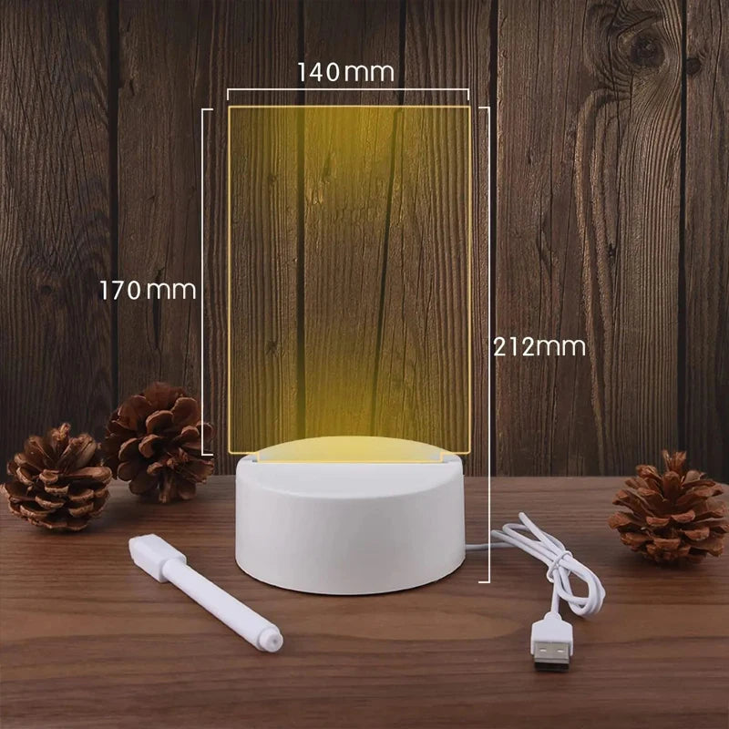 LightMuse - LED Message Board Night Light
